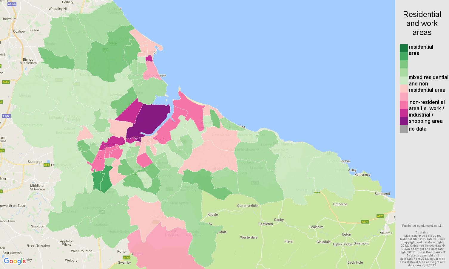 Cleveland population stats in maps and graphs.
