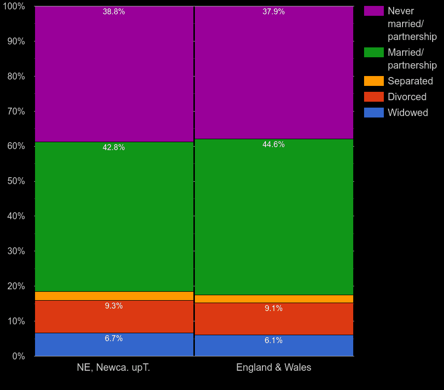 NewcastleuponTyne Census 2021.