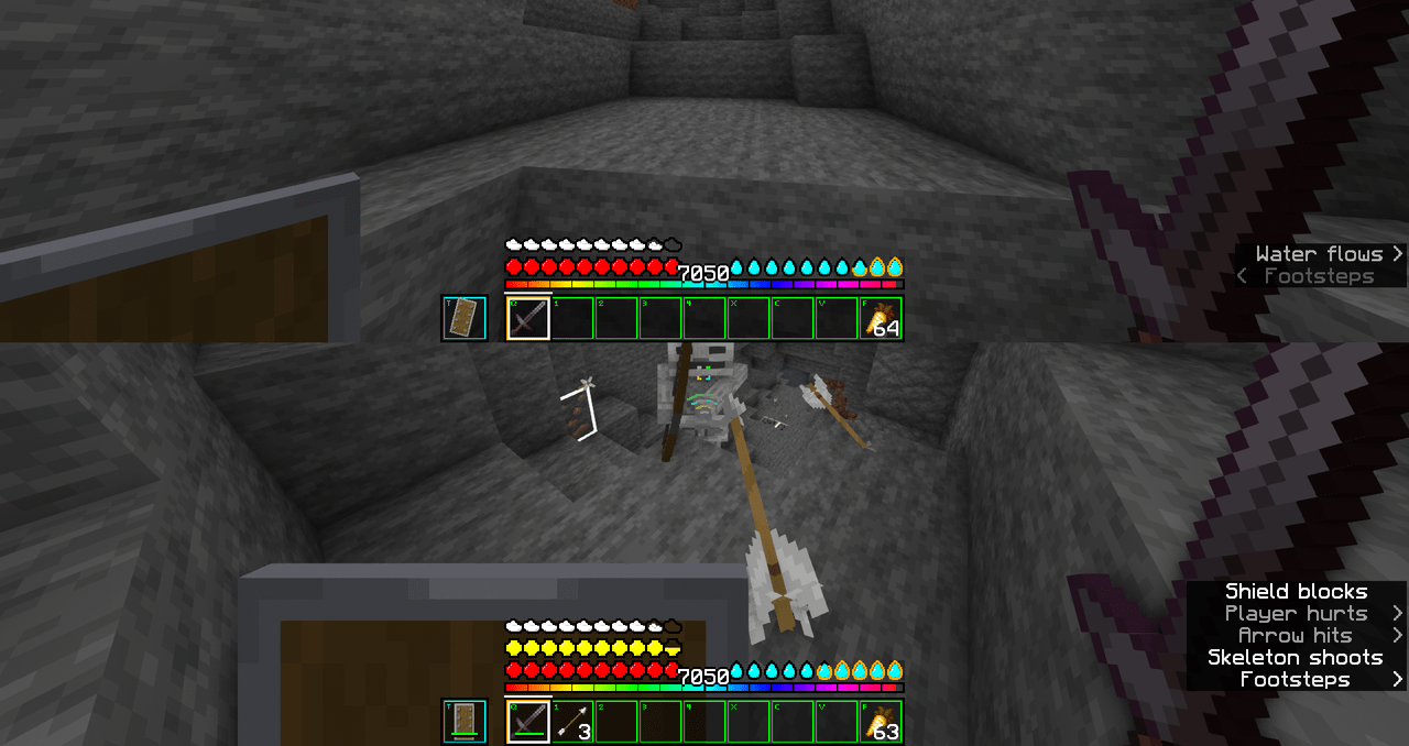 Cloud's Unobtrusive Shields++ Resource Packs Minecraft
