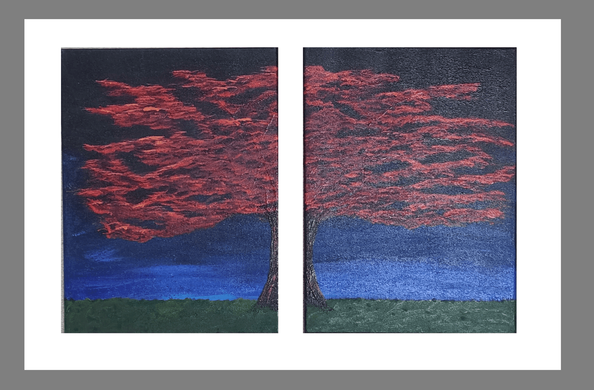 Another call to the artists what colour mount and frame