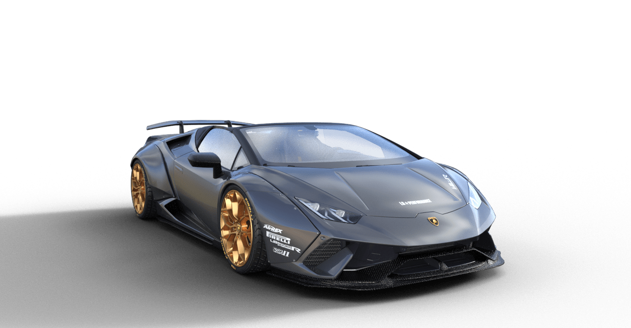 Huracan Spyder LB For Daz3D 2024 Free Daz 3D Models