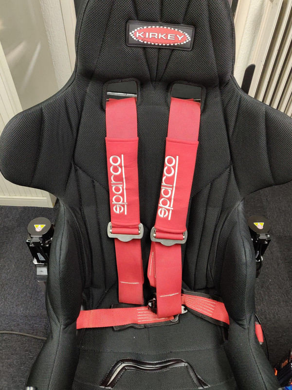 Passive Seat Belt Tensioner 2.0 for the SFX 100 RaceDepartment Latest Formula 1, Motorsport