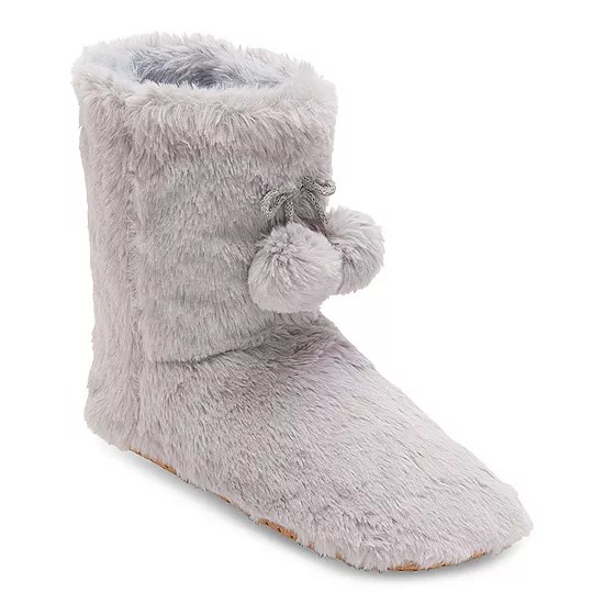 Get Women's Bootie Slippers for Just 9.70 at JCPenney (Reg. 24