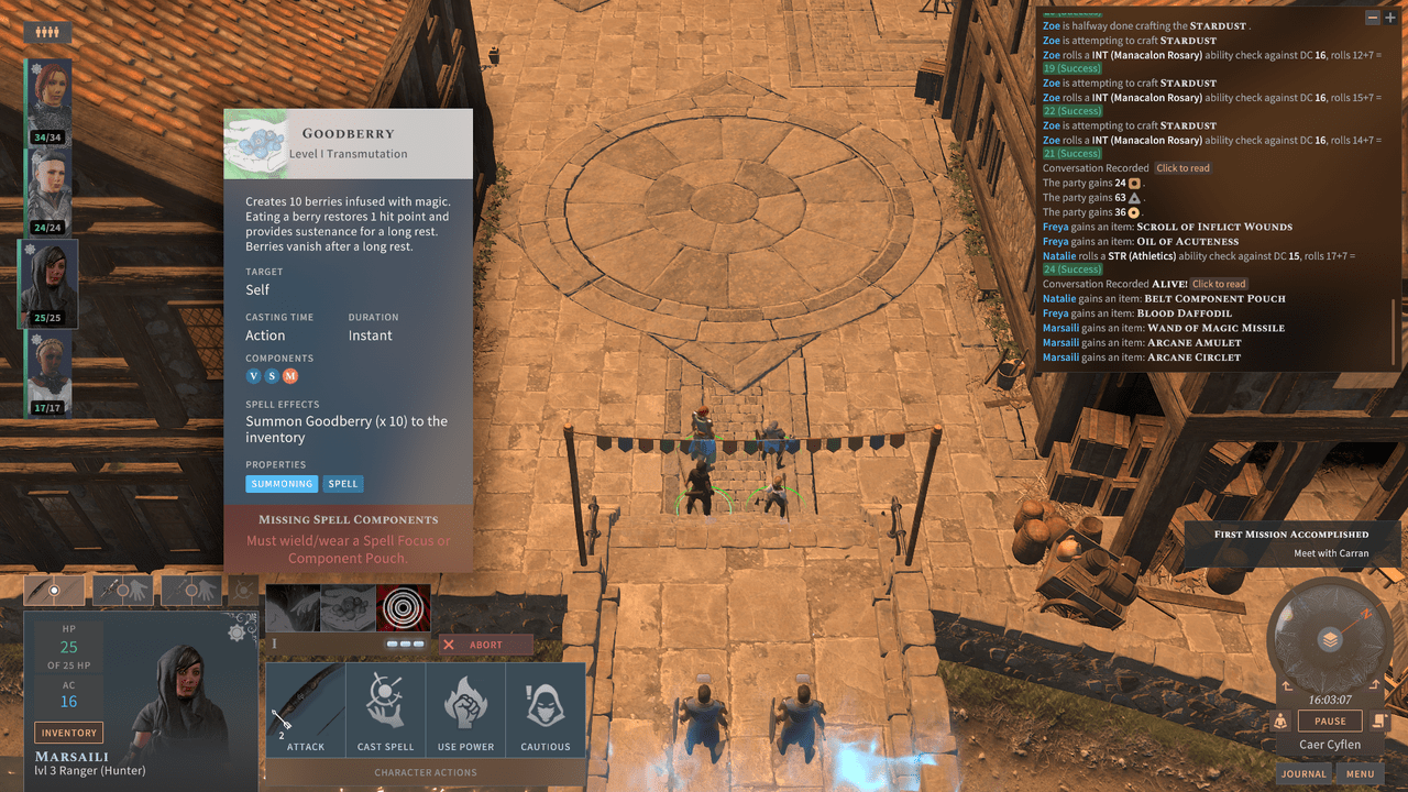 Ranger spell casting Forums Solasta Crown of the Magister