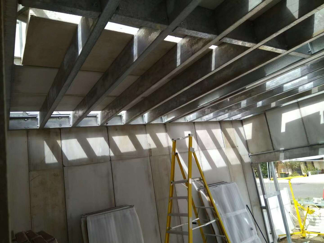 ARMGO insulated panel installation for external wall (half cost than