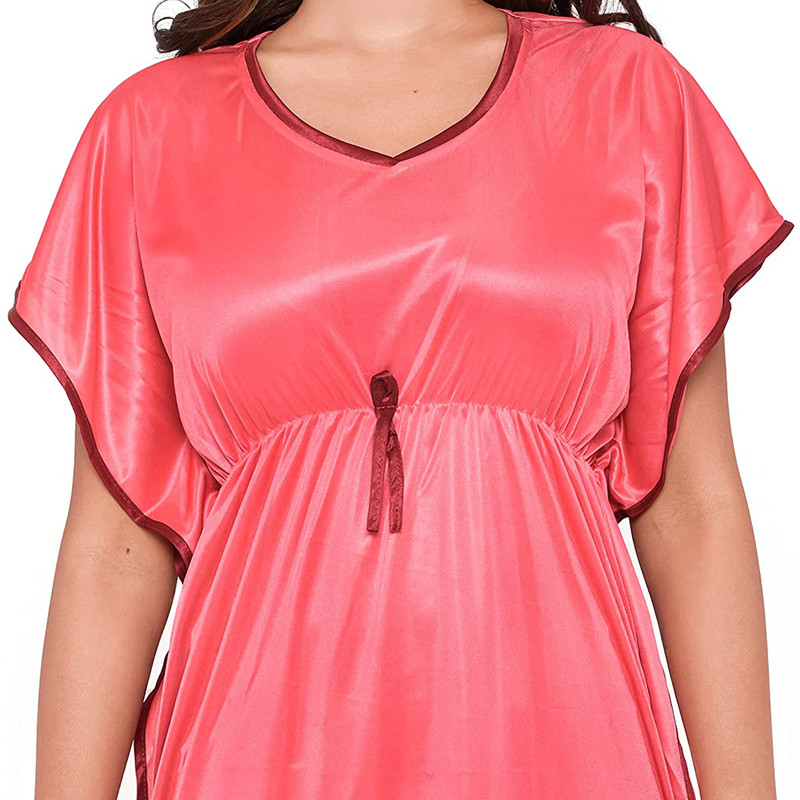 Women Robe Short Nightdress Lingerie Sleepwear Maxi Nightwear Dressing