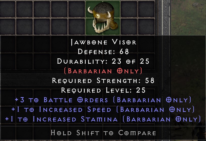 5 Bo Barb Barbarian Helmet Material 110fg Topic d2jsp