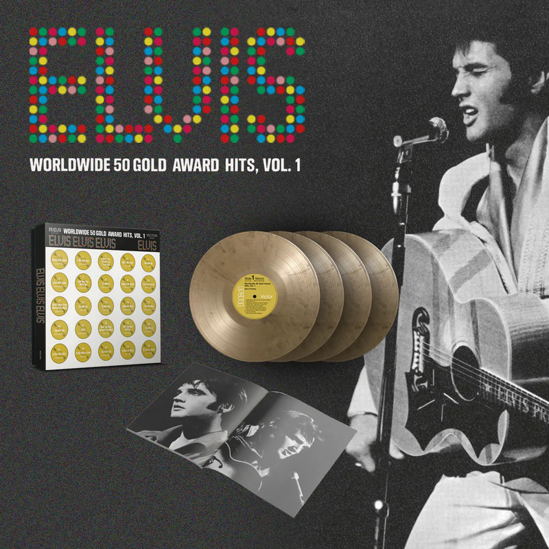 ELVIS WORLDWIDE 50 GOLD AWARD HITS VOL. 1 Music on Vinyl Aug 2022