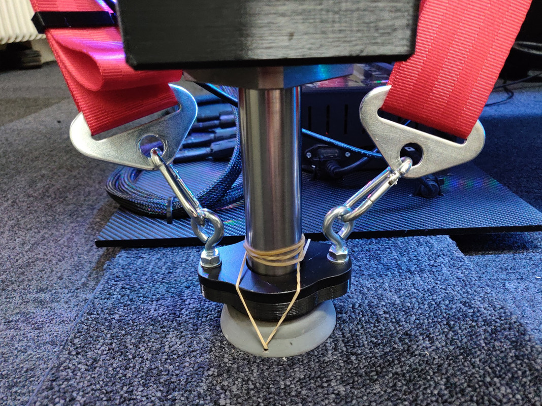 Passive Seat Belt Tensioner 2.0 for the SFX 100 RaceDepartment Latest Formula 1, Motorsport