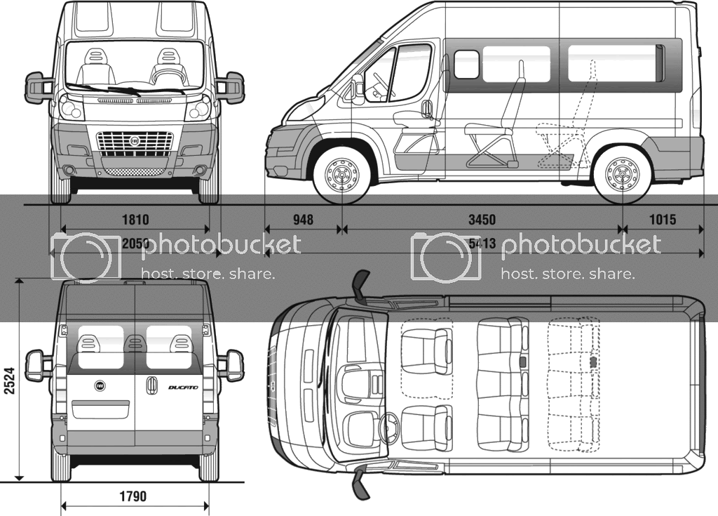 Medidas Del Fiat Ducato Las 3 Generaciones Mundoforo