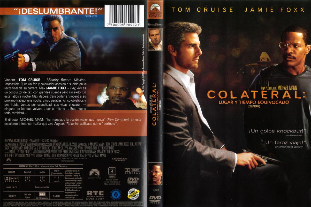 Descargar Collateral [2004][DVD R1][Latino] en Buena Calidad