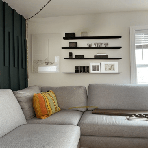 I mocked up three options for some new wallmounted shelves. Which is