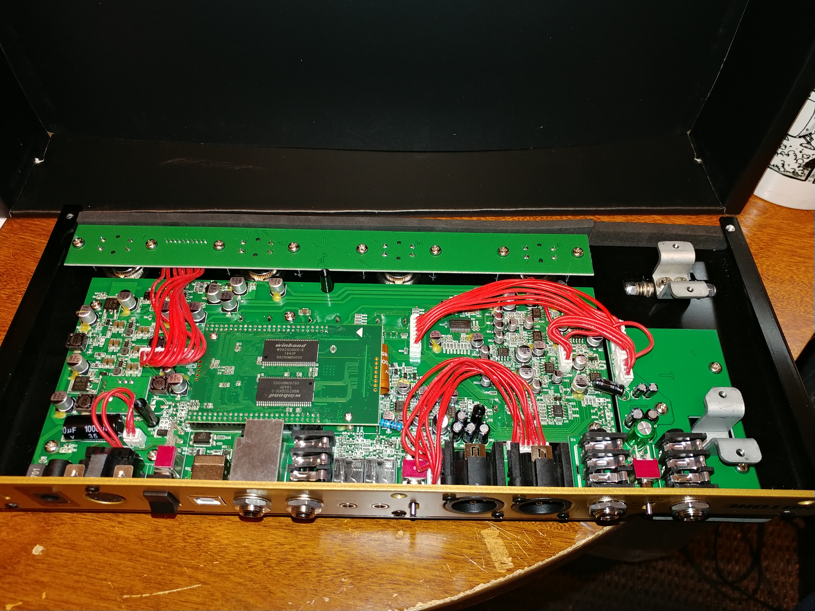 AMPERO Reducing internal ground loop "whine noise"