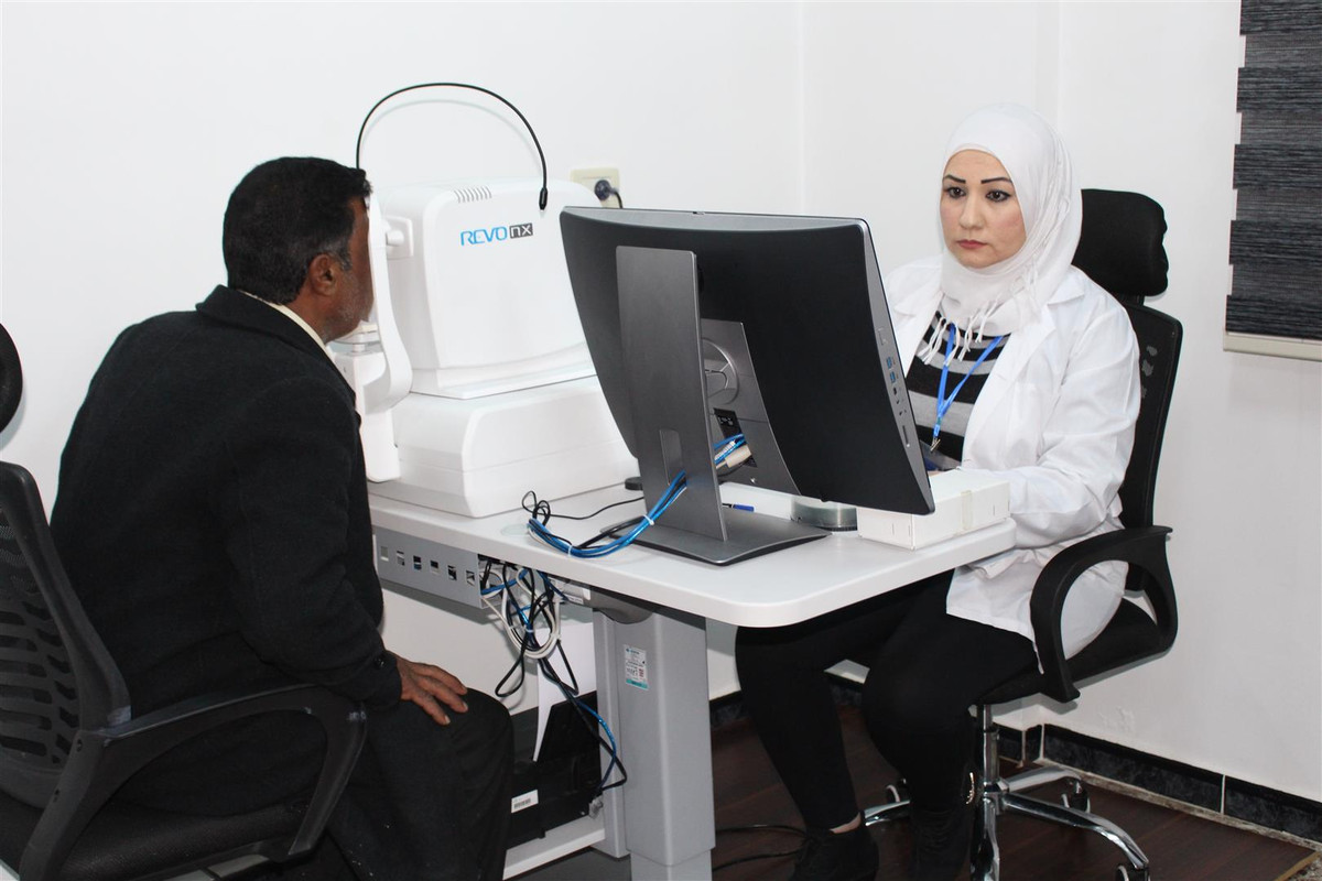 ANF Eye clinic in Qamishlo officially opened