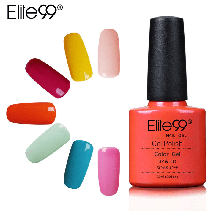 High Quality 52w Sun Nail Lamp Luxury Set CND Shellac/ OPI/ Elite99