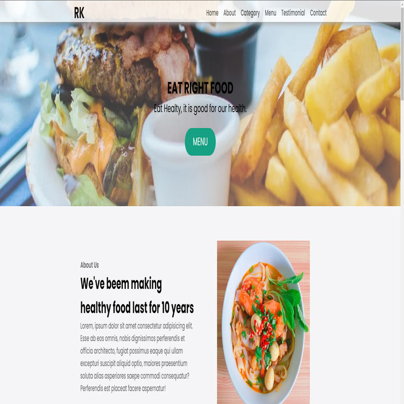 Make a restaurant website using html and css with source code Make a restaurant website using html and css with source code