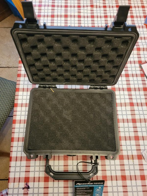 Cheap (9.99) pelican style cases at Harbor Freight