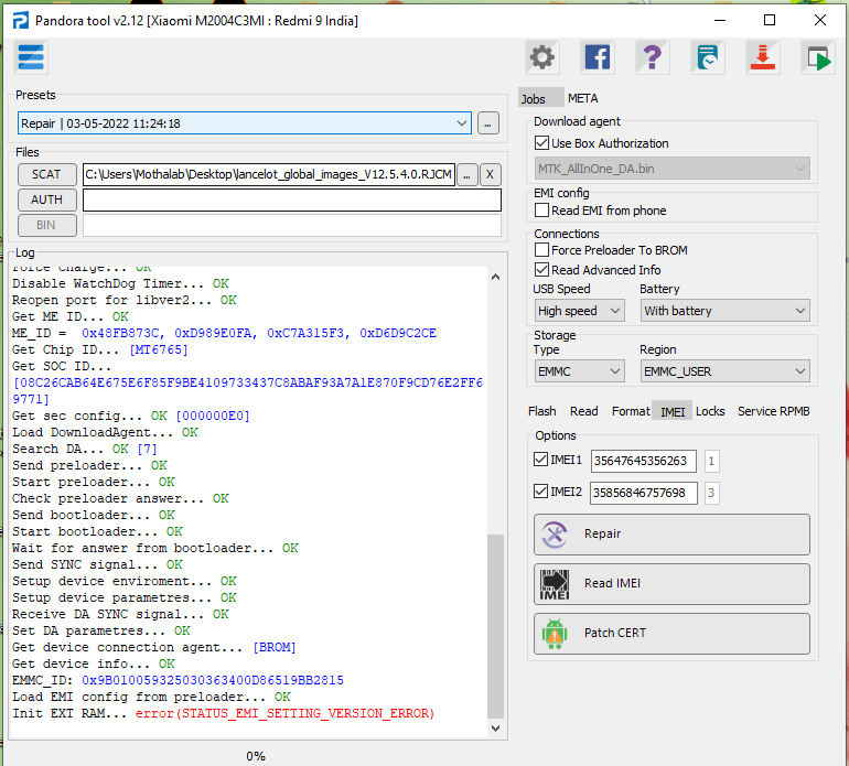redmi 9 init ext ram fail [Solved] GSMForum