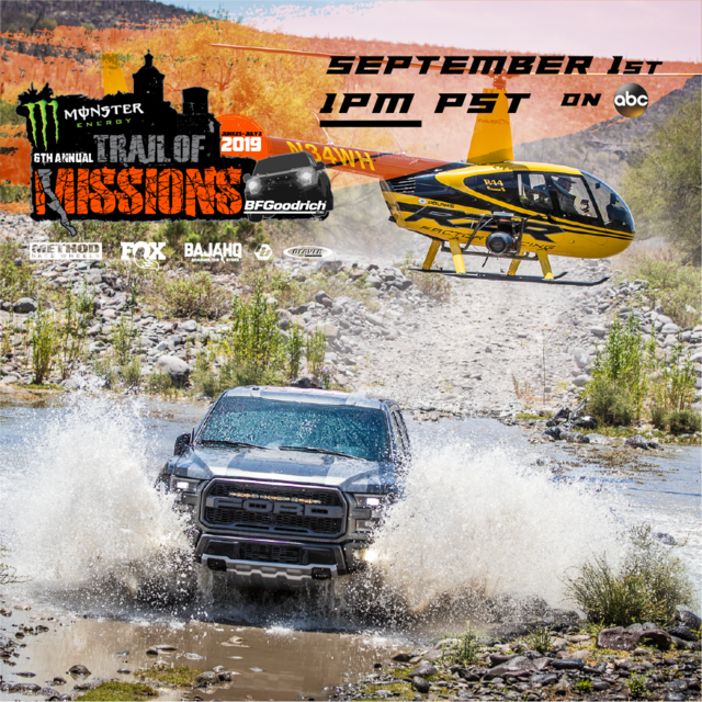 2019 Baja Trail of Missions Show Sept. 1, See Preview now... racedeZert