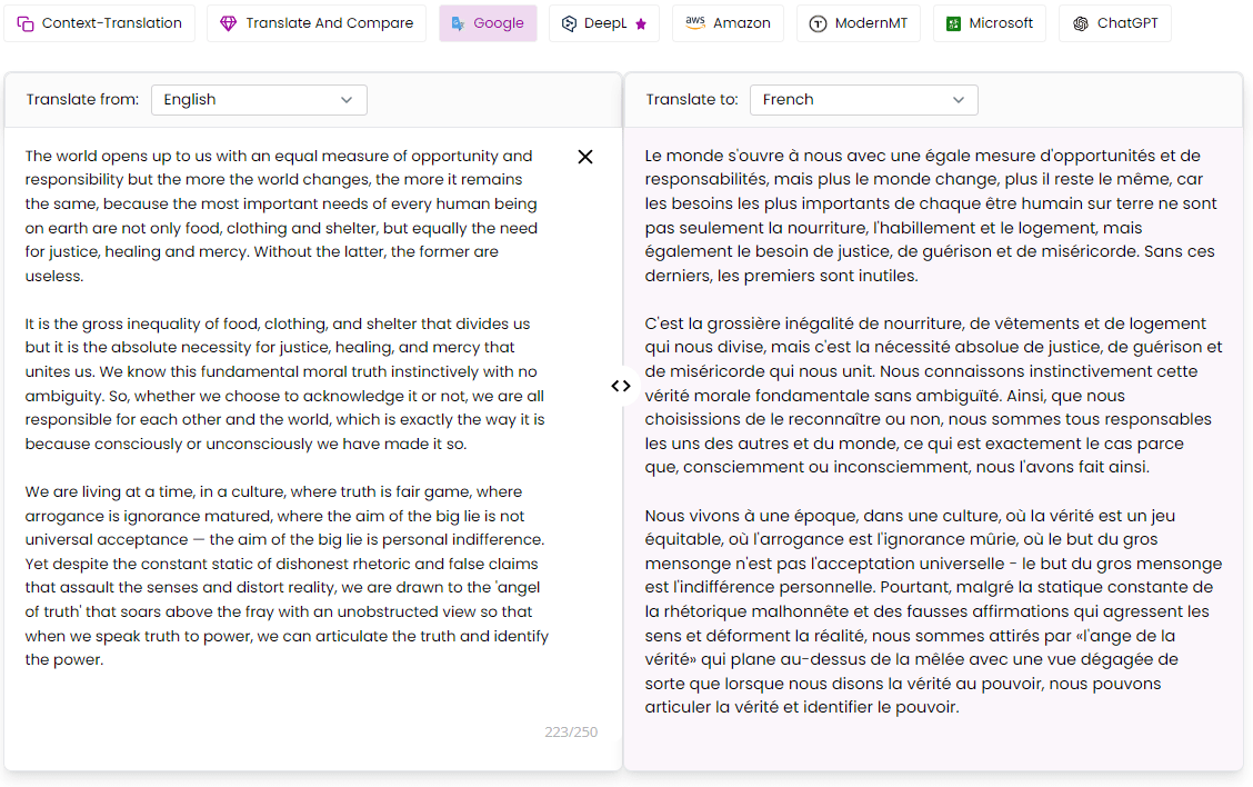 The Best English to French Translators