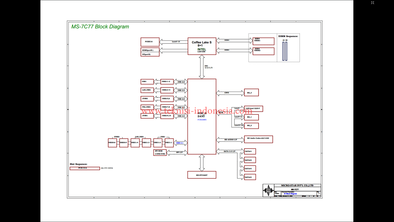 MS-7C77 Schematic | Forum Teknisi Laptop Indonesia