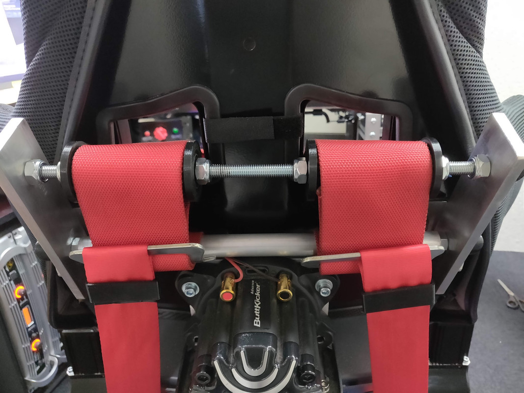 Passive Seat Belt Tensioner 2.0 for the SFX 100 RaceDepartment Latest Formula 1, Motorsport