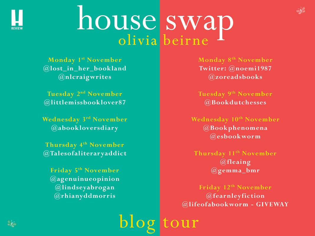 Blog Tour House Swap Olivia Beirne The Book Dutchesses