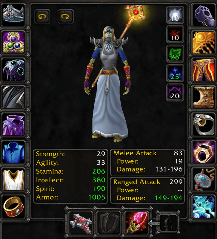 SOLD Undead Priest US Pvp[4/8T2,Benediction,zanda gear,aq ready] 60