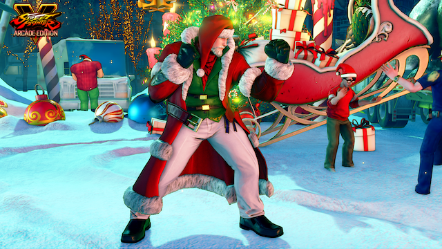 Sfv Christmas 2022 Street Fighter V: Arcade Edition Gets New Trailer Showing Off The Upcoming Christmas Costumes