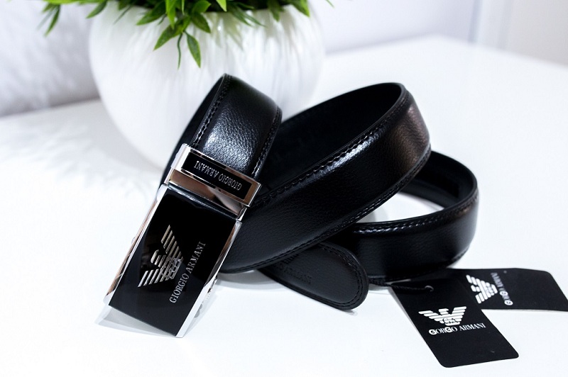 NEW Armani Men's Belt Black 120cm adjustable top quality