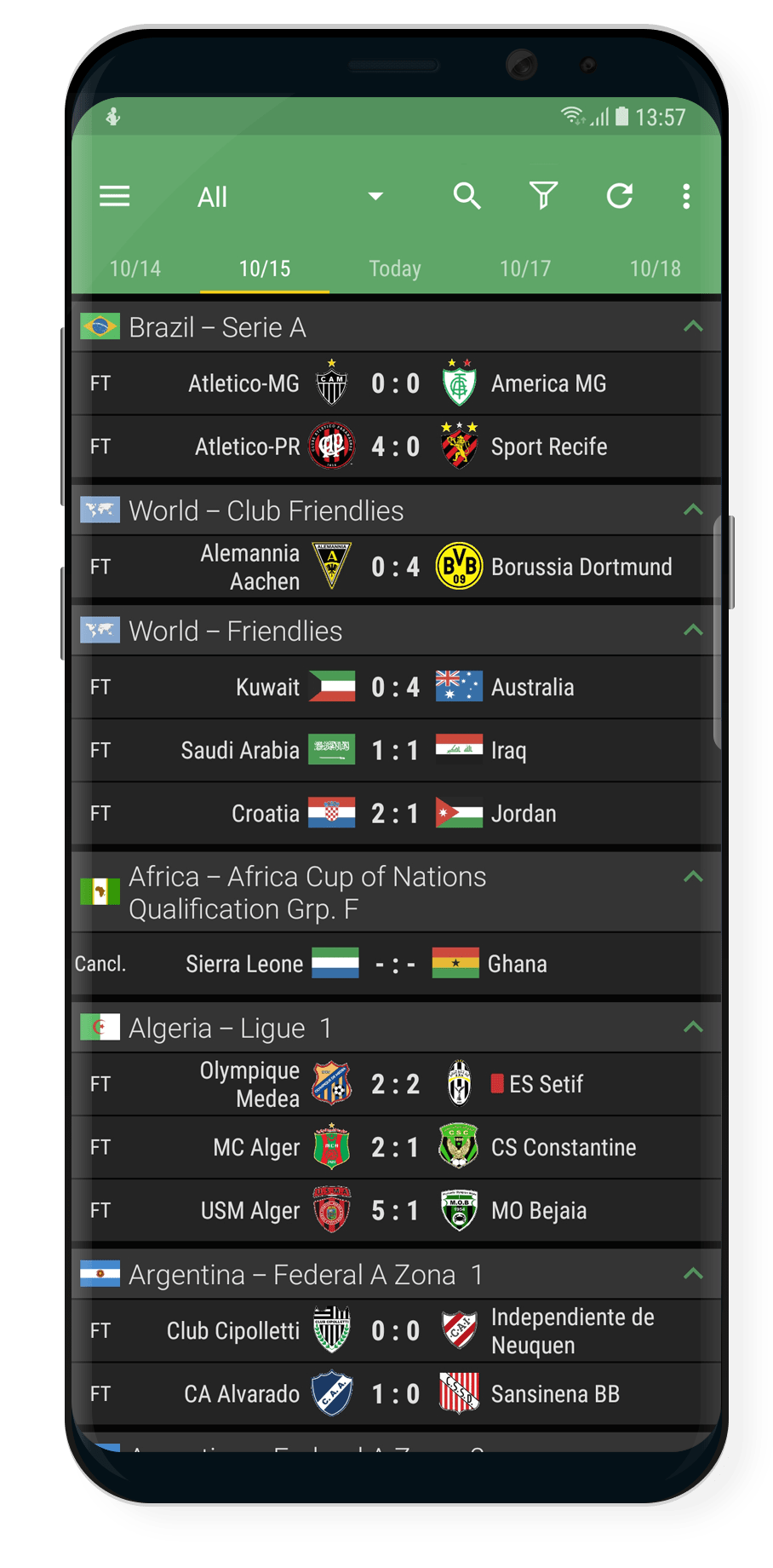 Exclusive Releases • All Goals Football Live Scores v5.4.1 [Ad Free