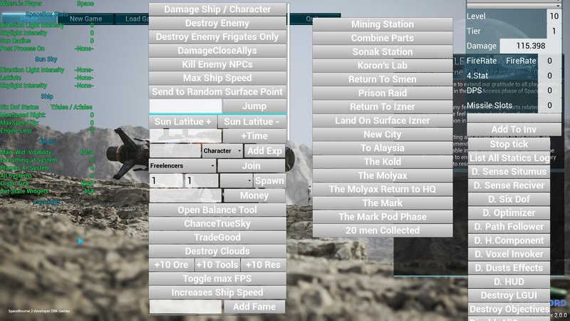 SpaceBourne 2 - FearLess Cheat Engine