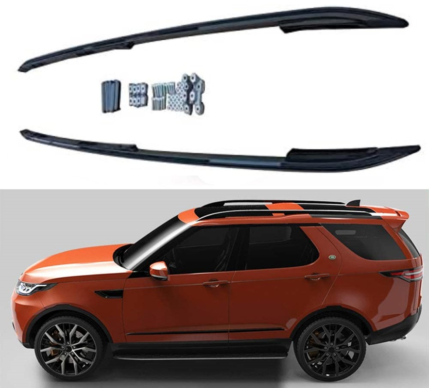 LAND ROVER DISCOVERY 5 L462 2017+ BLACK GLOSS ROOF BARS ROOF RAILS OEM