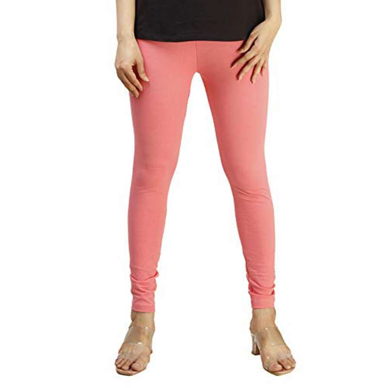 Cotton Leggings Full Ankle Length Capri Pants Solid Regular For Womens