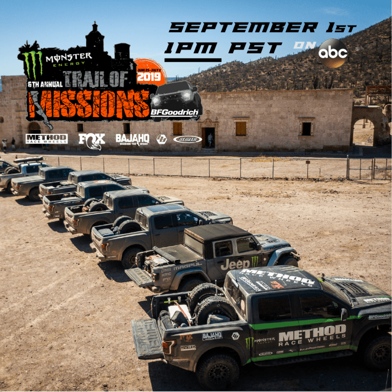 2019 Baja Trail of Missions Show Sept. 1, See Preview now... racedeZert
