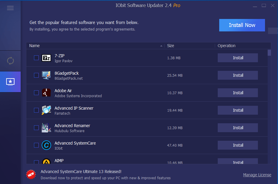 Download IObit Software Updater Pro 2.4.0.2983 + Crack {B4tman} Torrent