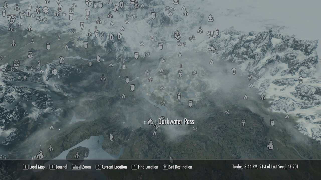 Black Waterfalls at Certain Times (Skyrim SE v0.370/368) ENBSeries