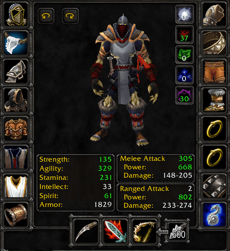 SOLD Undead Rogue US Skeram Pvp[5/8T1,T2 hands,gutgore,Zg set,aq