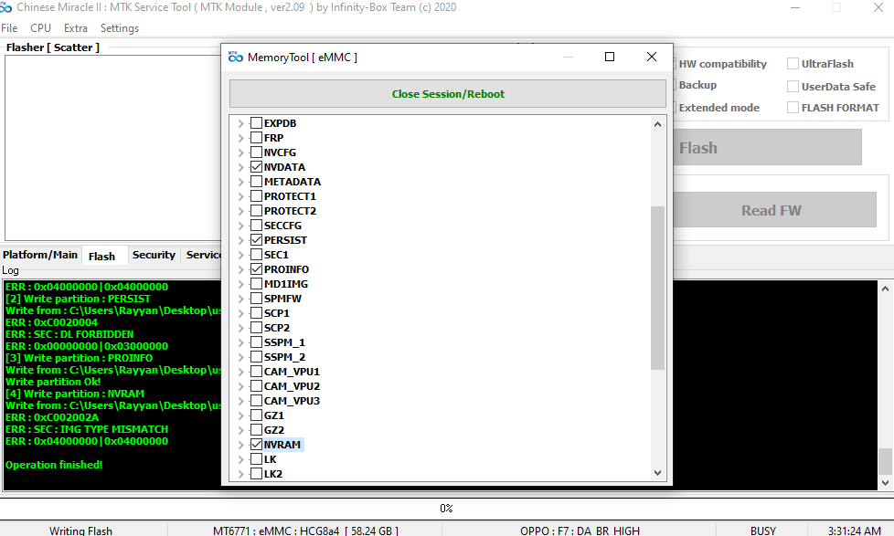 Dram Failed Oppo R1001 Isp Oppo R831k Ufi Gadget To