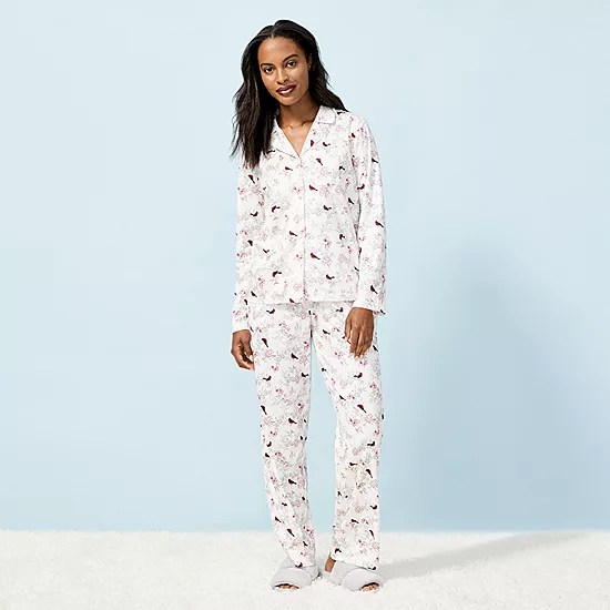 JCPenney Sale Women's Flannel Pajamas Only 10 Frugal Finds Online