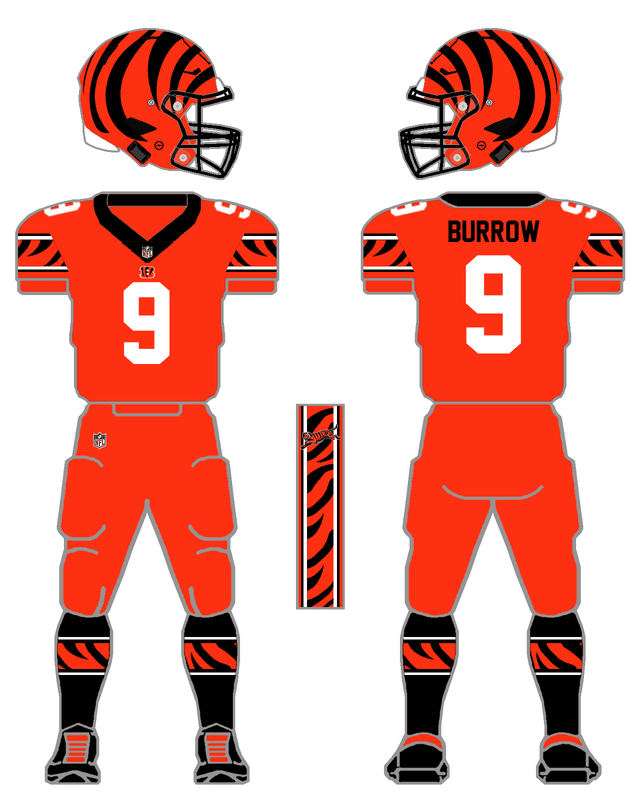 Cincinnati Bengals Concept Uniforms Concepts Chris Creamer's Sports