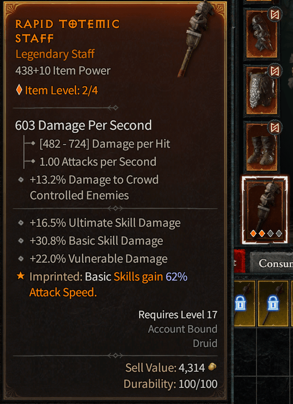 Highest Dps Weapon In Beta. Topic d2jsp