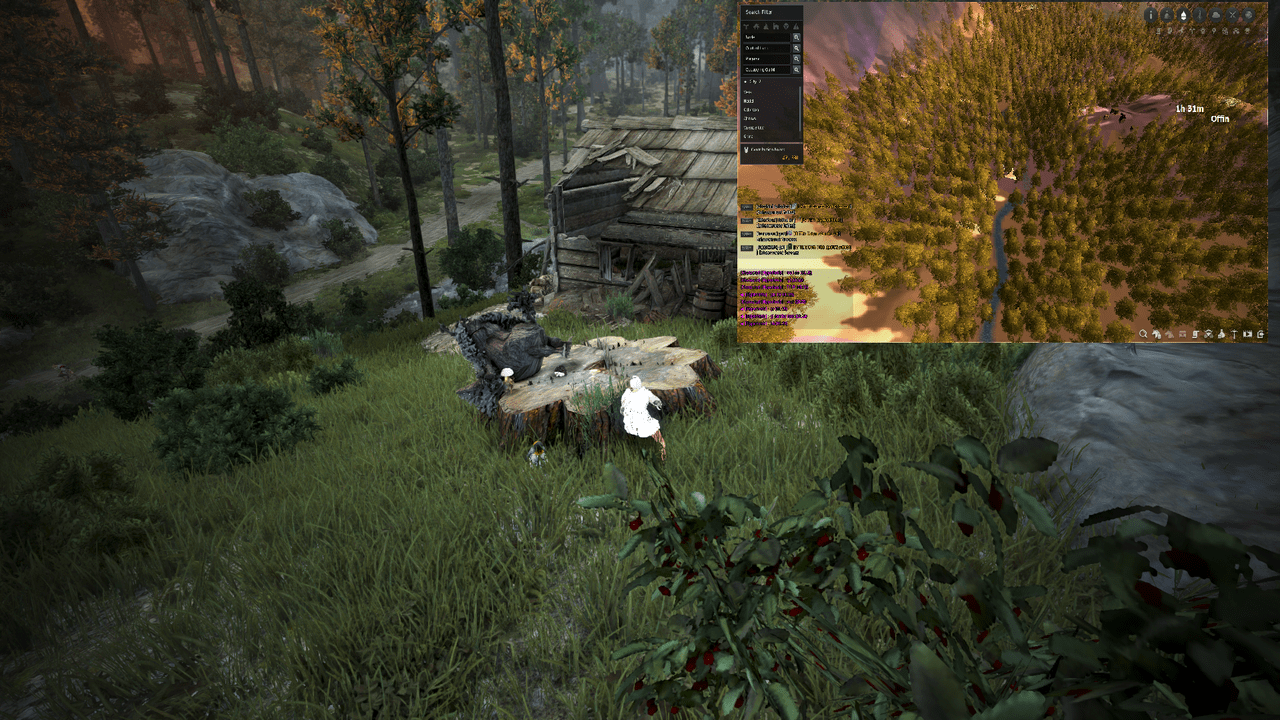 Goal Learn more about the stump glistening mystical light in Trent