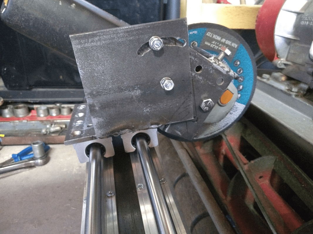 DIY Cylinder mower grinding tool my solution Lawn Care Forum