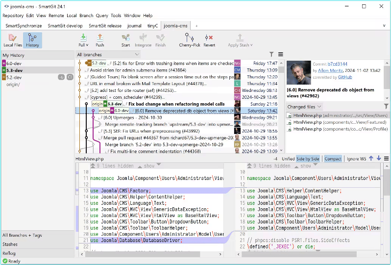 SmartGit 25.1.093 Multilingual – (140 MB)