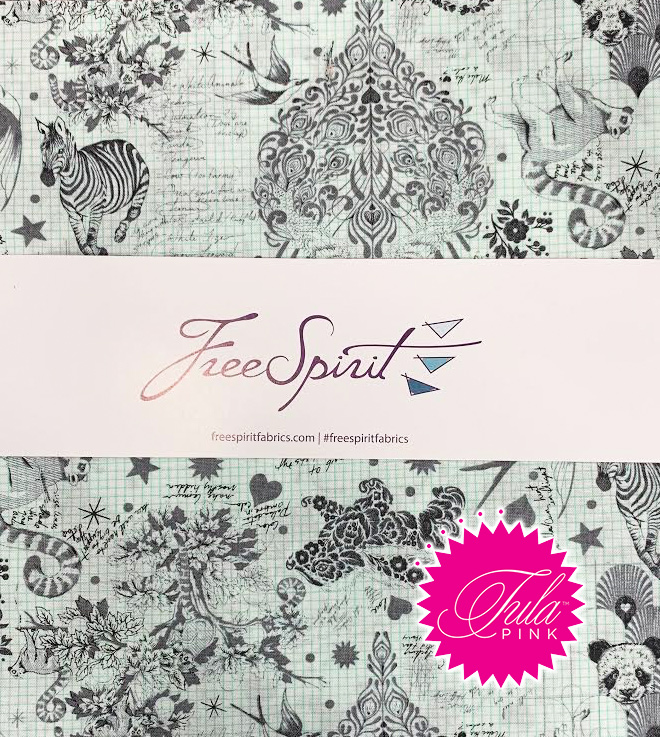 Free Spirit Tula Pink Linework 10 Inch Charm Pack 803081018175