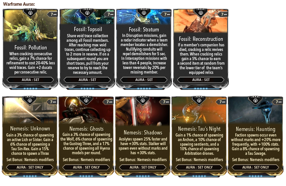 Expanding, Exploring and Fixing Warframe through the power of Mods