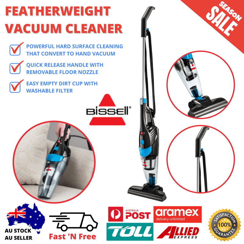 Bissell Featherweight Vacuum Cleaner 2in1 Electric Upright Stick Corded