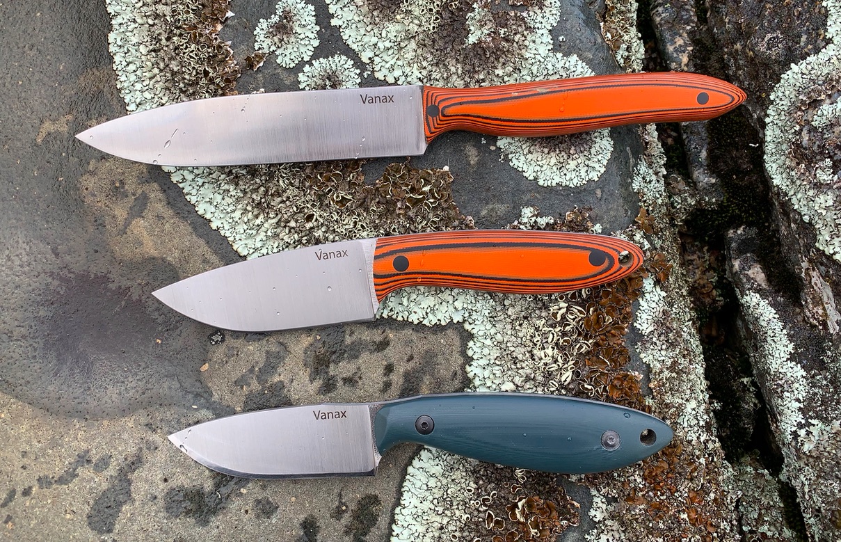 Shannon Steel Labs knife pics