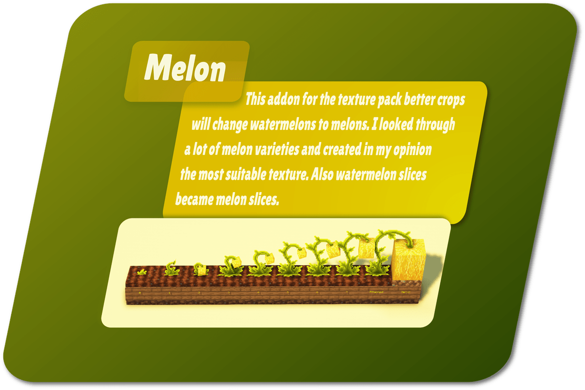 Melon Addon Minecraft Texture Pack